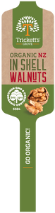 Trickett's Grove Organic Whole Walnuts 1kg (In-shell Walnuts) - NZ Grown - BioGro Certified